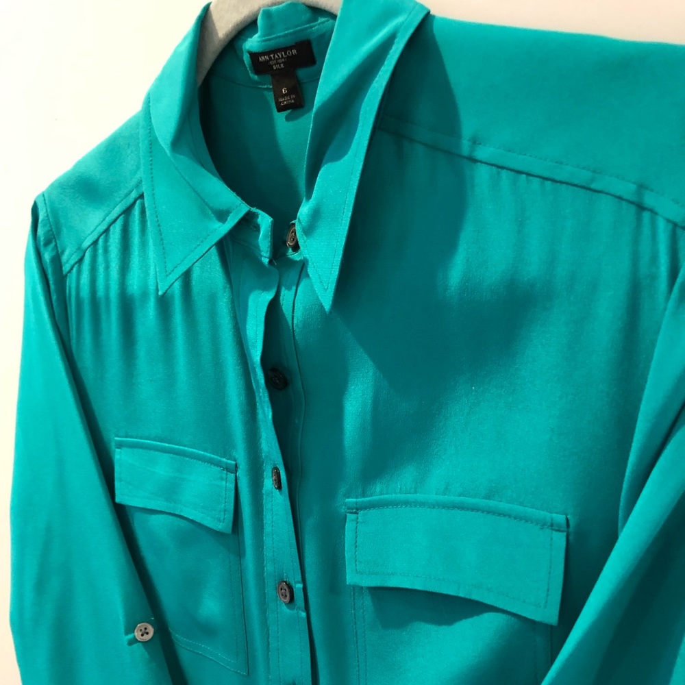 Ann Taylor Silk Blouse
